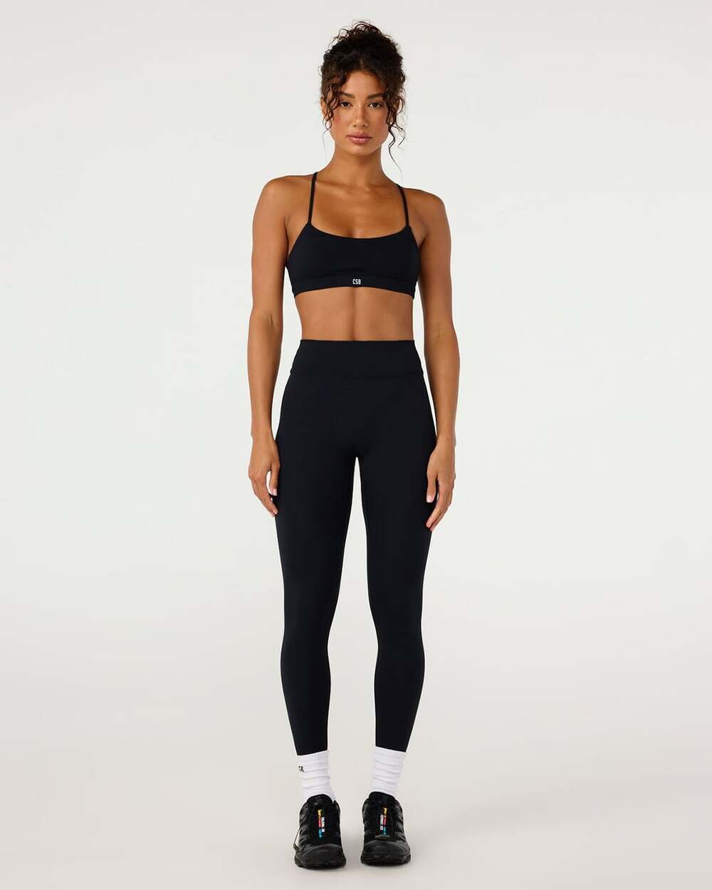 CSB Form Invisible Scrunch Leggings Black Size XS